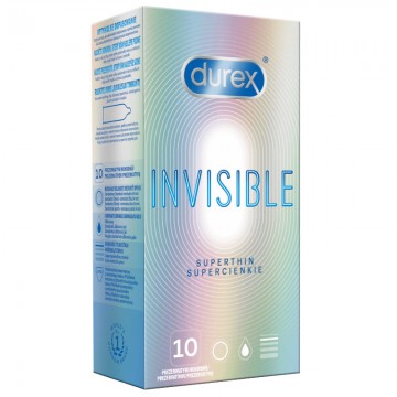 Durex Invisible 10 szt. -...