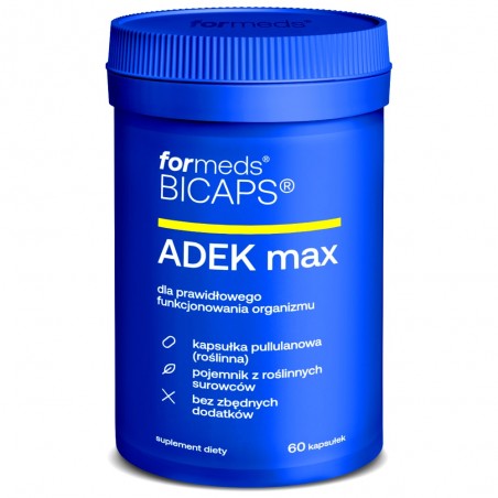 ForMeds BICAPS ADEK MAX - 60 kapsułek