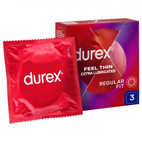 Durex Feel Thin Fetherlite Elite 3 szt. - prezerwatywy