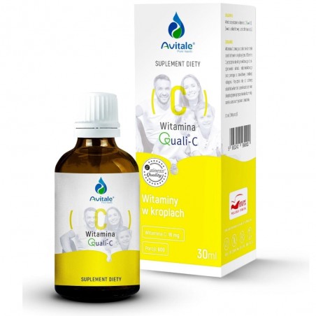 Avitale Witamina C Quali-C - Krople 30 ml