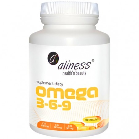 Aliness Omega 3-6-9 270/225/50 mg - 90 kapsułek