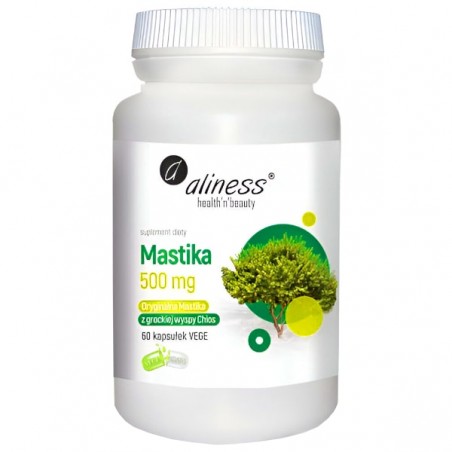 Aliness Mastika 500 mg - 60 kapsułek