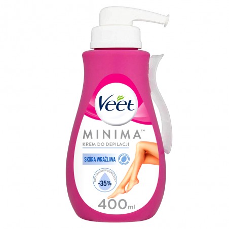 Veet Minima 400 ml - krem do depilacji skóra wrażliwa