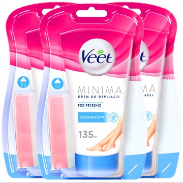 Zestaw 3x Veet Minima 135...