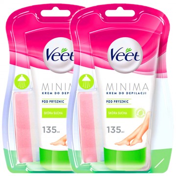 Zestaw Veet Minima 2x 135...