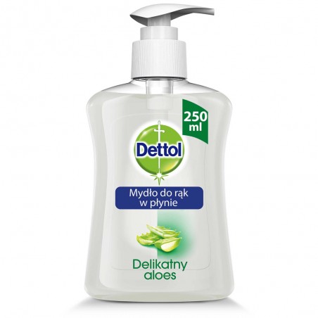 Dettol Antybakteryjne Mydło w Płynie Pompka 250 ml - Nawilżenie