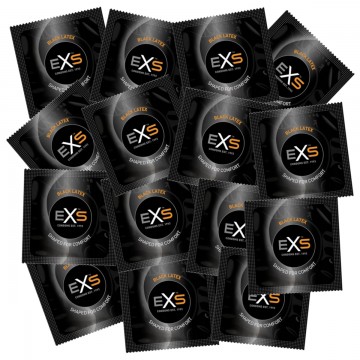 EXS Black Latex 50 szt. -...