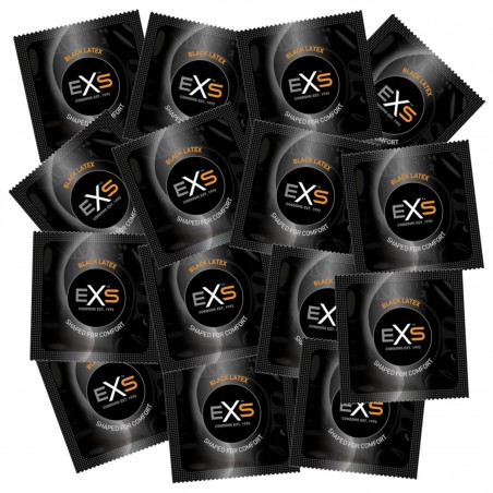 EXS Black Latex 50 szt. - prezerwatywy