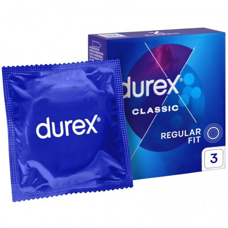 Durex Classic 3 szt. - prezerwatywy