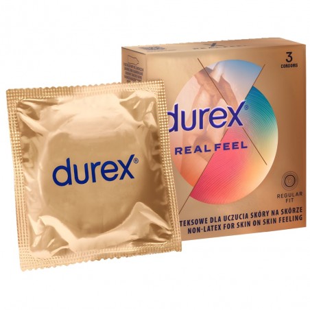 Durex Real Feel 3 szt. - prezerwatywy