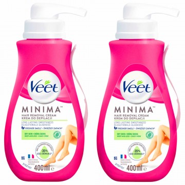 Zestaw Veet Minima 2x 400...