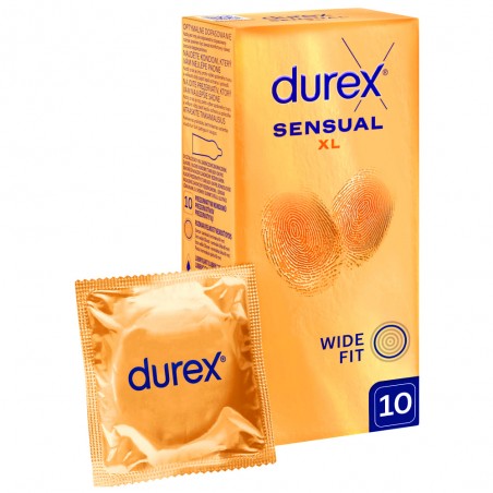 Durex Sensual XL 10 szt. - prezerwatywy